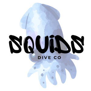 Squids Dive Co logo