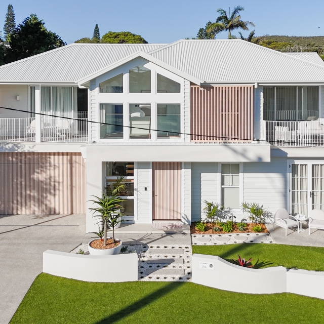 Sestra Beach House Fingal Bay Front Facade