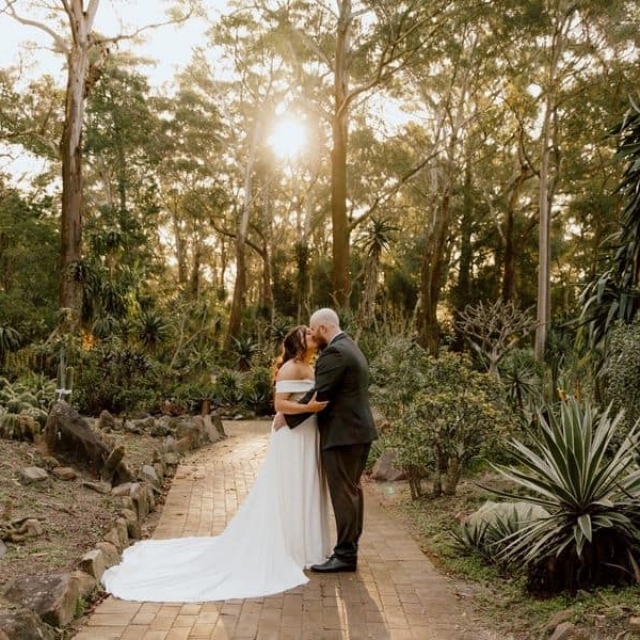 weddings hunter region botanic gardens