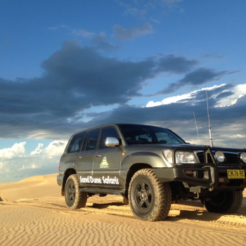 Grey landcruiser